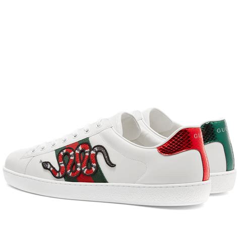 new ace snake loop sneaker gucci|gucci ace shoes customer service.